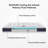 5/6/8/10 Inch Gel Memory Foam Breathable Cooling Technology Twin Over Twin Bunk Bed Mattress-118542096