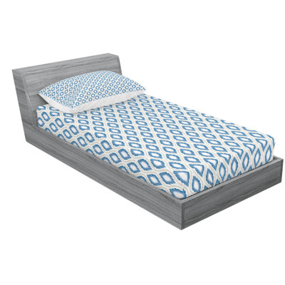 Microfiber Ikat Sheet Set