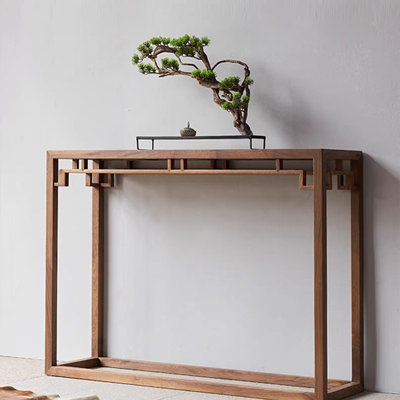New Chinese-style solid wood entrance table