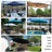 10' Cantilever Blue Umbrella Without Base-86854394