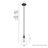 Dunshire 1 Light Noble Bronze Pendant with Glass-70776425-91296547
