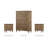 Azlynne Solid Wood Piece Bedroom Set