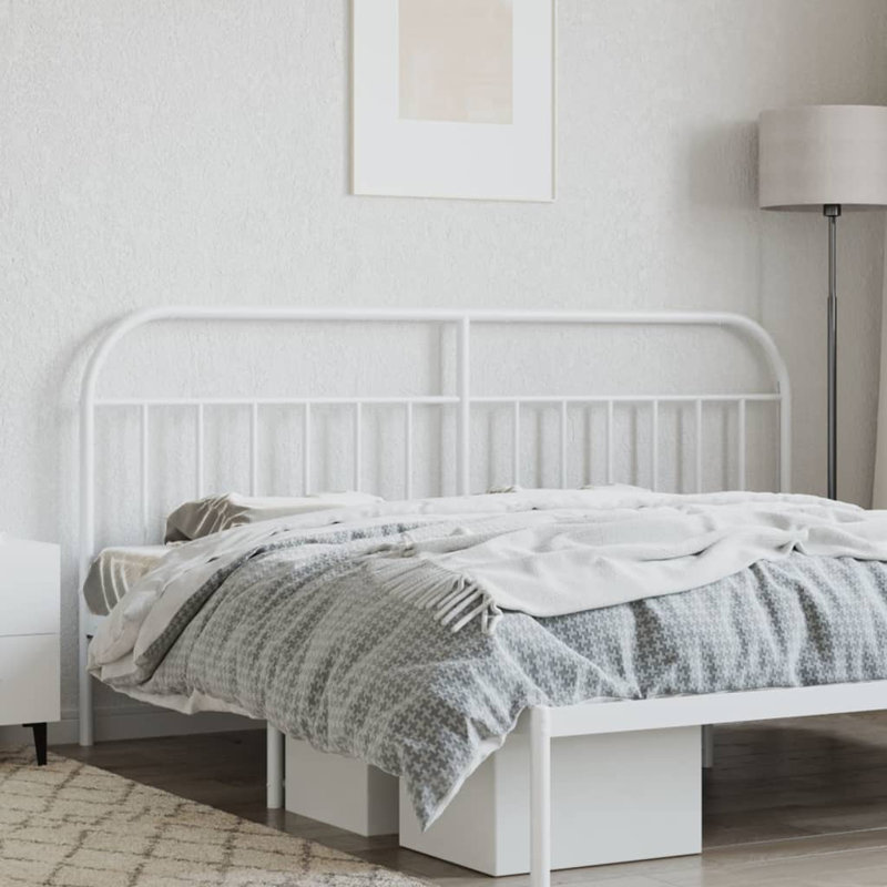 Steel Replace Headboard, 150 x 200 cm, White