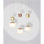 Luminaire suspendu à dôme simple à 1 lumière Kraus-1992765450