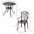 Tesha 4 - Person Patio Dining Set with Round Table