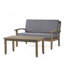 Causeuse + table basse-673808953