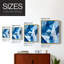 Série ABSTRACT XCI - reproduction encadrée de qualité supérieure - prête à être accrochée - aucun clou requis - aucun clou requis-2028980180-2028980182