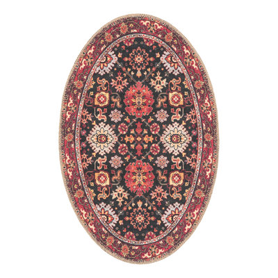 Miyon Performance Chenille Floral Indoor Rug