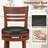 Arkee Counter Stool with Solid Wood Frame