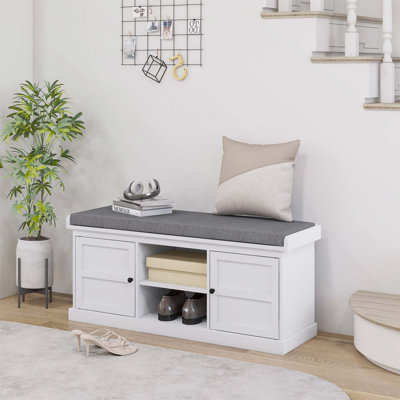 4 Pair Shoe Storage Bench