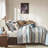 7 Piece Comforter Set Blue