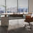 Brown Oval Solid Wood desks-108044835