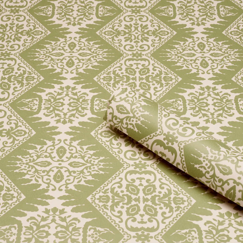 Berkeley Wallpaper, Green
