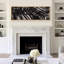 Abstrait botanique abstrait noir et blanc-96074483-111664903