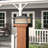 Abston Hand Paddled Glass Pier Mount Light-33302913-33302914