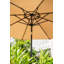 Lecce 300cm Round Parasol-1816880428