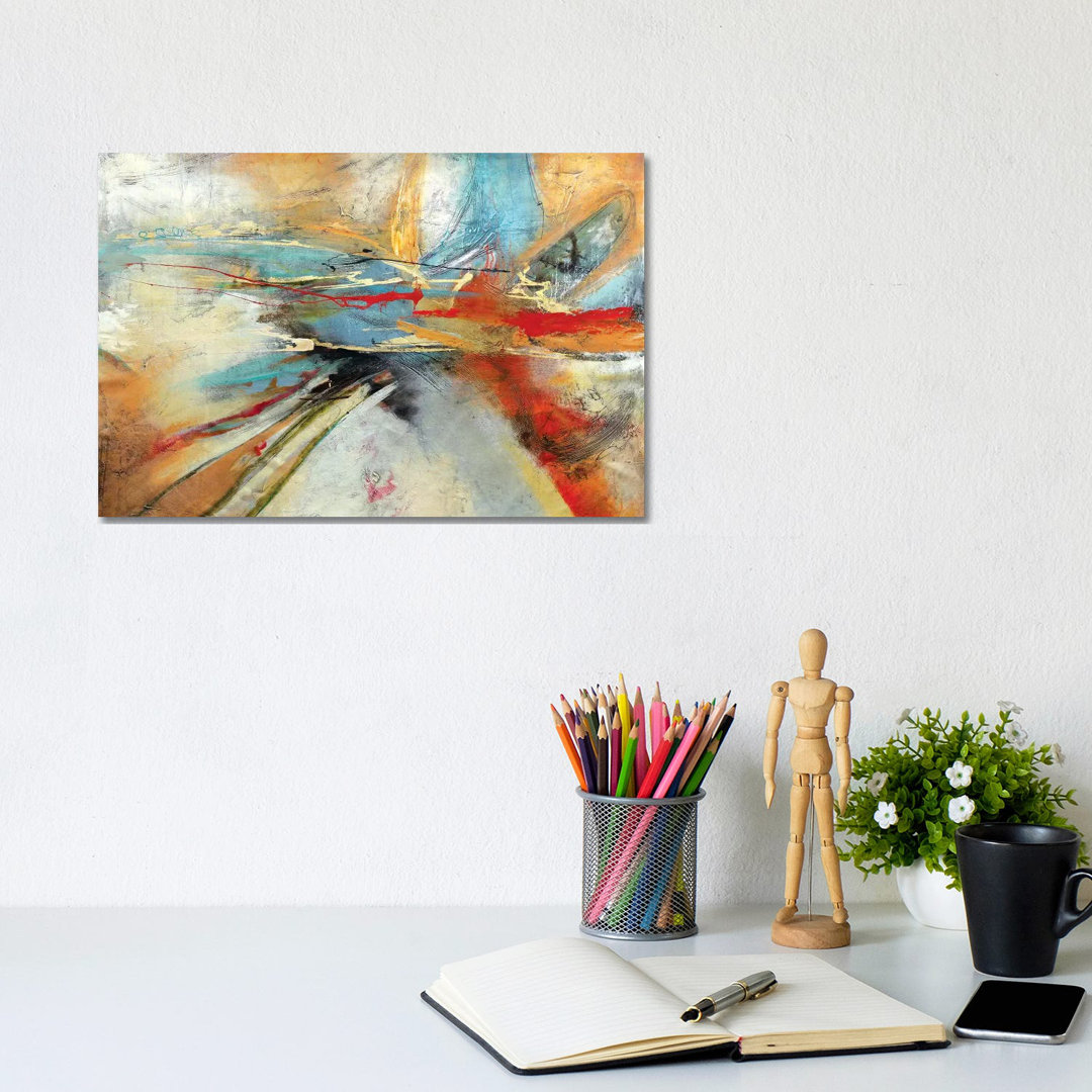 Fugaz III by Gabriela Villarreal - Wrapped Canvas Painting