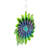 Shubhada Weather Resistant Metal Abstract Rotator