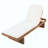 Outdoor Lounge Chair - Acacia Wood & PE Rattan Design With Cushion, MP4-1942910297