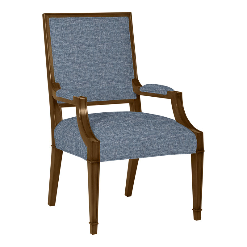 Michael Weiss Leighton Arm Chair, Havana, Impala Storm, No