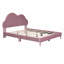 Lit tapissier en forme de nuage, lit plateforme en velours-740528098-740528099