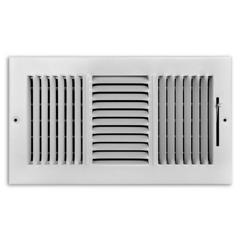 Couvercle de ventilation en acier ProSelect l 7,75 po x L 13,75 po