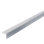 Manche en L décoratif en aluminium de 0,5 po, L 72 po