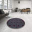 Tapis décoratif multicolore à motif abstrait-649198111