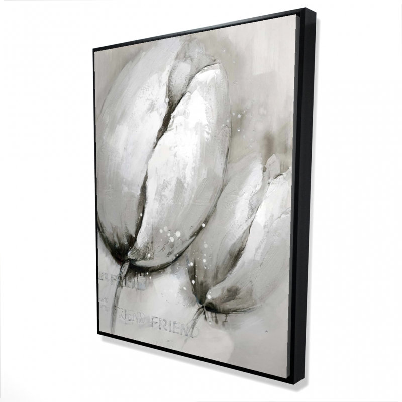 Contemporary Tulips Print On Canvas