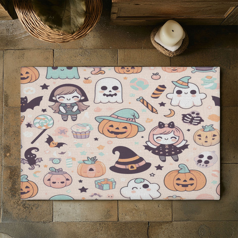 Tapis tressé Faded Frights, Rectangulaire 3 pi x 5 pi