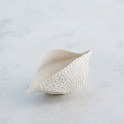 Porcelain Pod-Matte White-Sm