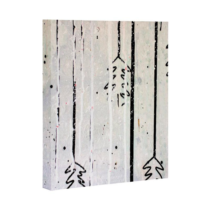 « trees trees », impression, H 20 po x l 16 po, Toile tendue