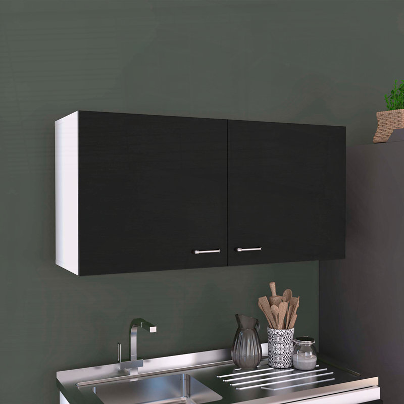 Armoire murale à deux tablettes et double porte Napoles, Multi