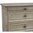 Farmhouse Nightstands with 4 Drawer, Wood Storage End Table with Hidden Pull-Out Shelf, Large Side Table with 4 Solid Wood Feet and Metal Handle, Easy Assembly, Walnut Brown-665701557-665701556