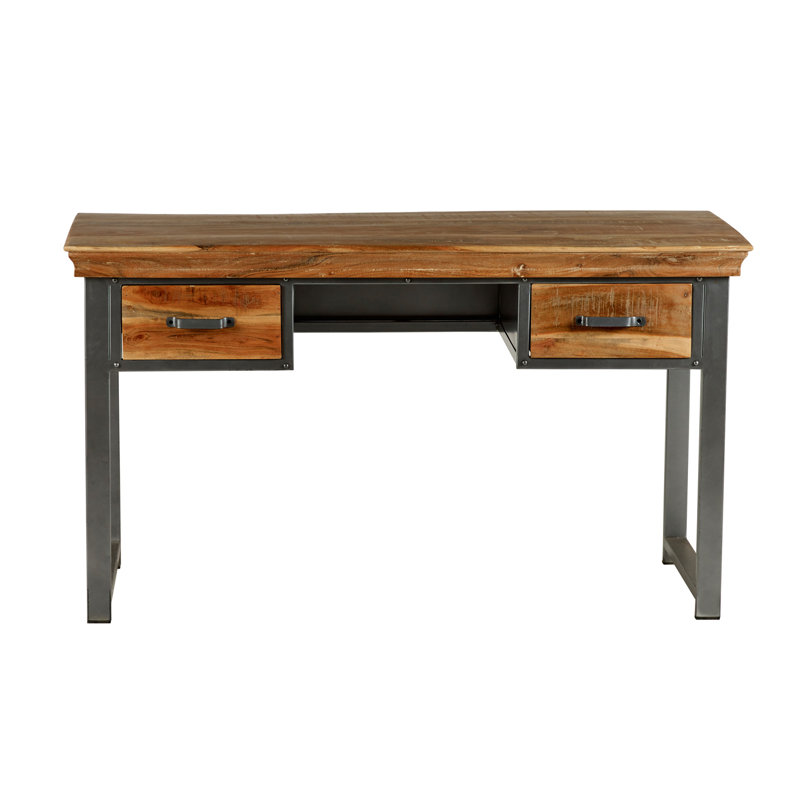 Teller Solid Wood Top Writing Desk