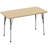 Laminate Adjustable Rectangle Activity Table-92311910