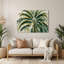 «Botanical Areca Palm», art mural en métal beige-1854800130