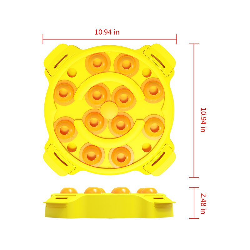 Mangeoire pour animaux domestiques, Jaune