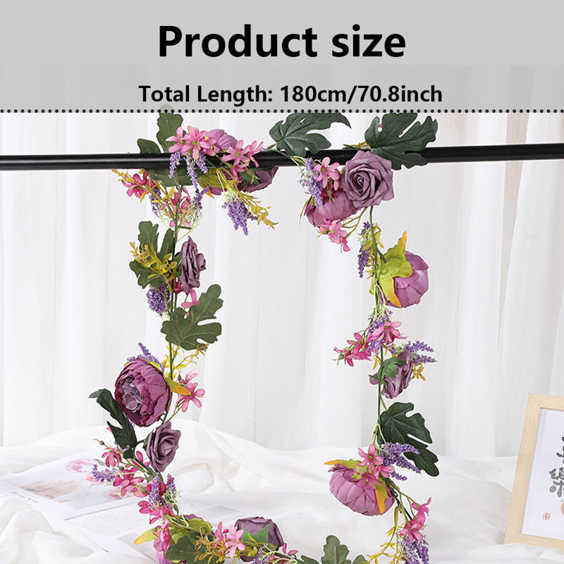 70.8'' in. Faux Garland