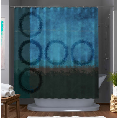 Leeann Abstract Shower Curtain