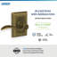 Accent Passage Door Lever with Addison Rosette-22335235