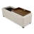 Milei Chenille Storage Ottoman