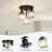 Crystal Semi Flush Mount Ceiling Light-1567602862