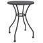 Ensemble de table de salle à manger d'extérieur 5 pièces Zofi, pliable, gris