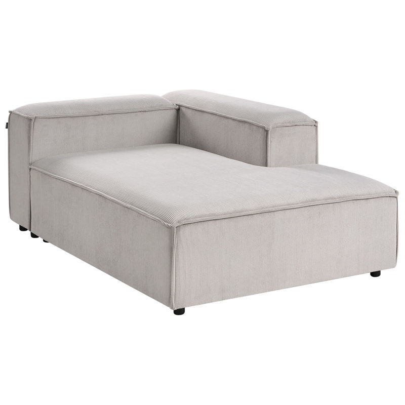 Upholstered Chaise Lounge, Left Hand Facing