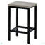 Ensemble de table de salle à manger à hauteur de comptoir extra longue avec 3 tabourets avec repose-pieds Topmax
