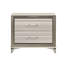 Table de chevet blanche Star