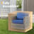 Cassville 6 - Person Patio Conversation Set with Cushions-93662576-93091869