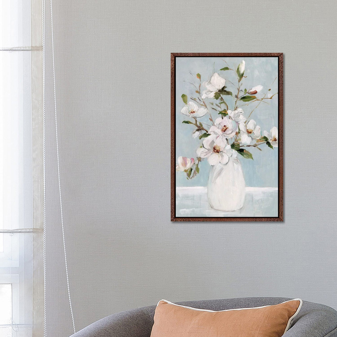 Magnolia Charm von Sally Swatland - Galerie-verpackte Leinwand Giclée auf Leinwand