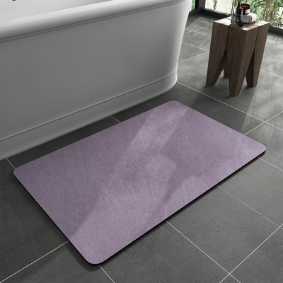 Non Slip Bath Rug Water Absorbent Machine Washable Quick Dry